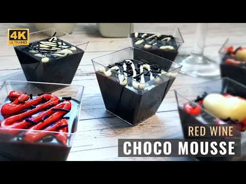 Red Wine Chocolate Mousse Recipe | Fine Dining Christmas Recipe | चॉकलेट मूस