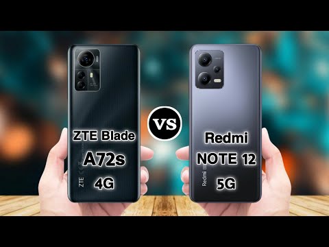 ZTE Blade A72s Vs Xiaomi redmi note 12