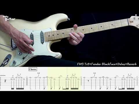 Eric Clapton - Layla Guitar Lesson With Tab (Slow Tempo)