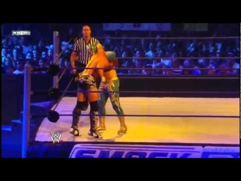 WWE Smackdown Sin Cara Returns (Hunico from FCW) vs Tyson Kidd 8/12/11
