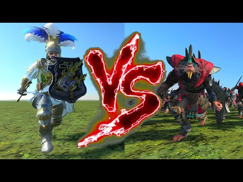Boris Todbringer VS Stormvermin (Sword & Shield). Total War Warhammer 3