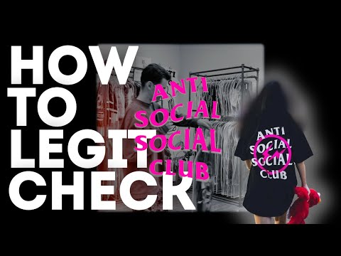 How to Legit Check Anti Social Social Club — Don’t Get Scammed! (My Final Legit Check Video)