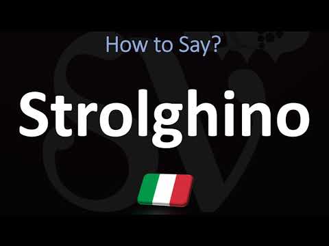 How to Pronounce Strolghino? (CORRECTLY) | Italian Charcuterie Board, Pronunciation Guide
