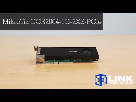 MikroTik CCR2004-1G-2XS-PCIe NIC