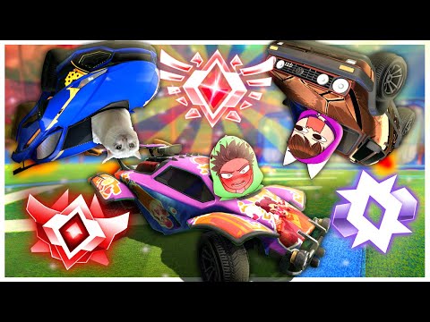 2 GRAND CHAMPS Spielen mit 1 CHAMP! - Rocket League
