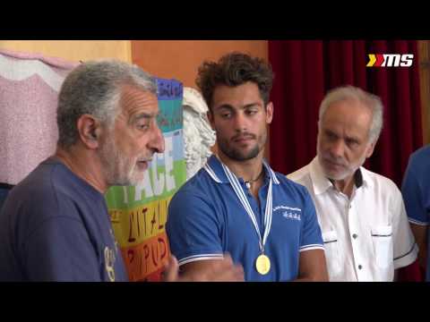 Giovanni Ficarra premiato al Comune dopo il secondo titolo mondiale