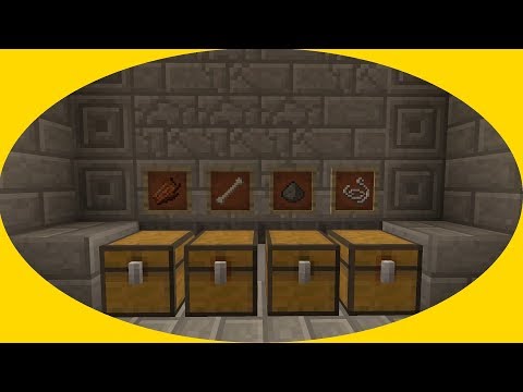 Minecraft Tutorial: Smistamento Chest Automatico