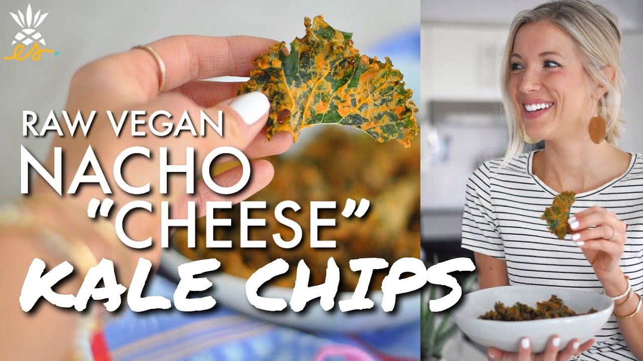 Raw Vegan Cheesy Kale Chips (aka Guilt-Free Doritos)