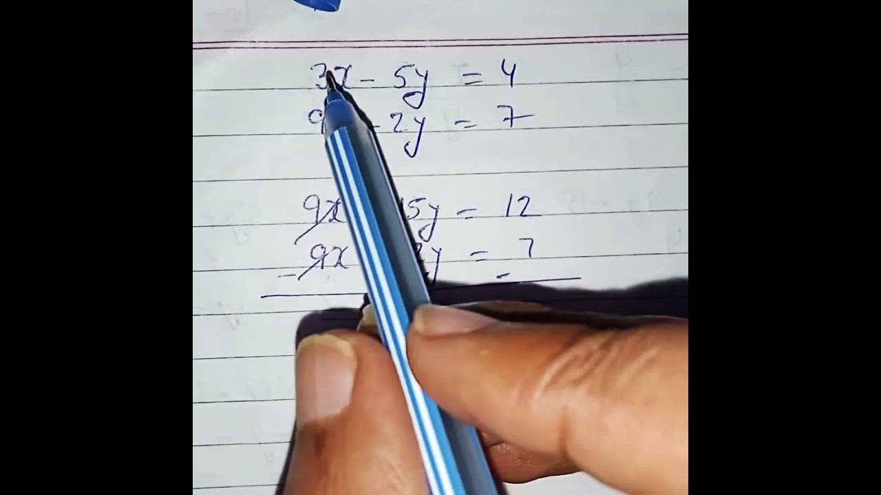 Exercise - 3.4 Question -1 Part - 3 Class - 10th #mathtips #mathtricks #shorts #math #easymath