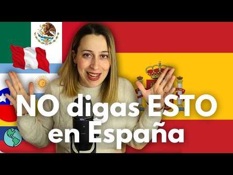 ⚠️ MUCHO CUIDADO con estas palabras en español de ESPAÑA vs español de AMÉRICA
