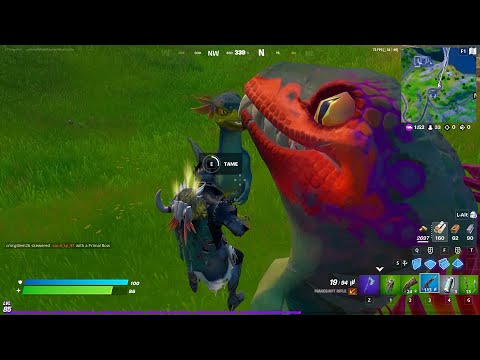 Fortnite Taming Raptors