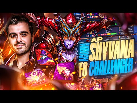 EUW IS TERRIFIED OF HIS AP SHYVANA... *1000AP DRAGON MOMMY?*