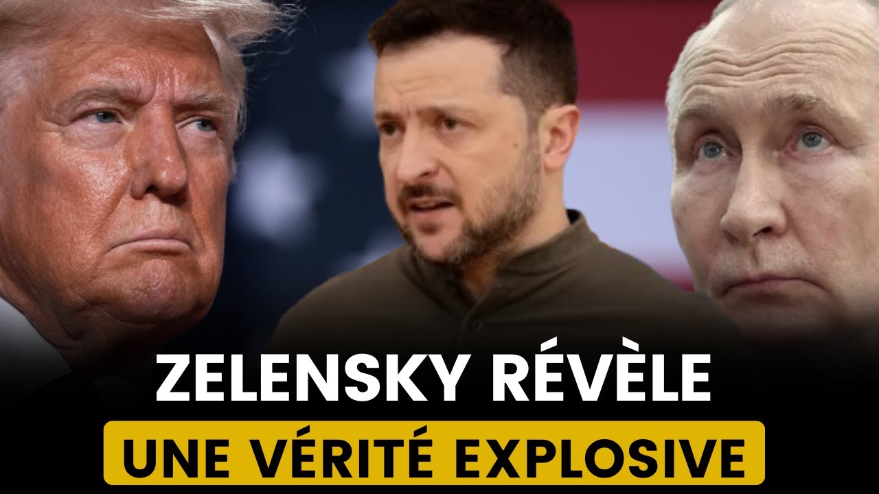 ZELENSKY RÉVÈLE UNE VÉRITÉ EXPLOSIVE : PAS DE PAIX EN EUROPE SANS L'UKRAINE !