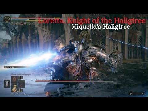 Loretta Knight of the Haligtree vs. Rivers of Blood | Miquella's Haligtree Boss - Elden Ring