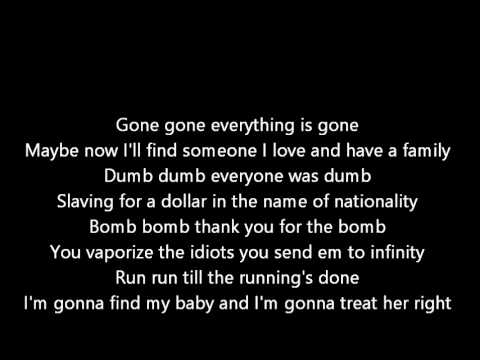 Grey Revell - Gone Gone Lyrics
