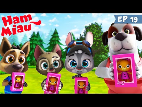 Ham Miau 🐶 Cadoul 🐱 Desene animate pentru copii