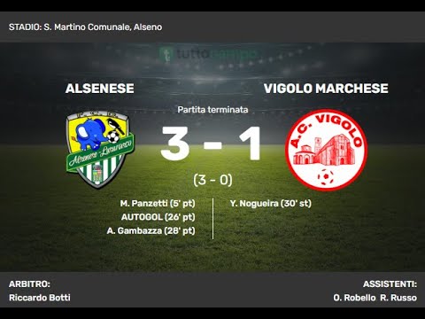 Alsenese vs Vigolo 3-1