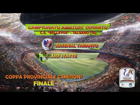 Finale Coppa Provinciale Campioni cat. "Esordienti" C8 - Arsenal Taranto vs ASD Statte esordienti
