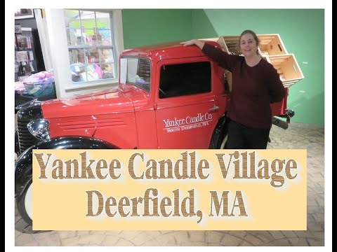 Yankee Candle Village, then and now