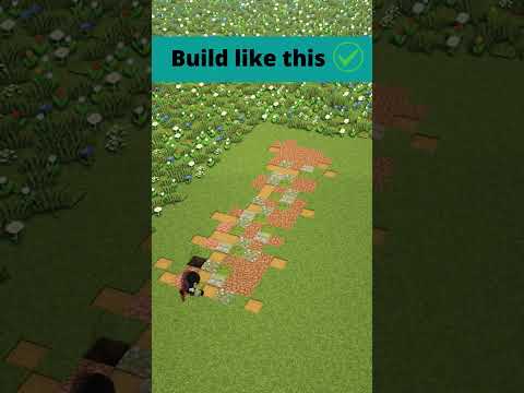 SNOWARQ - 👷 Minecraft: How to build amazing  Ideas-Decoration | Dirt path