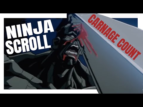 Ninja Scroll (1993) Carnage Count