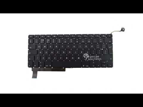 MacBook Pro 15 A1286 UK Qwerty (Large Enter Key ) Keyboard Replacement (2008-2012)
