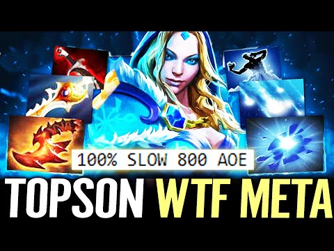 🔥 NERF CM PLZ!!! TOPSON Overwhelming Blink Rylai — Cancer 100% Slow 800 AoE WTF META Dota 2 Pro