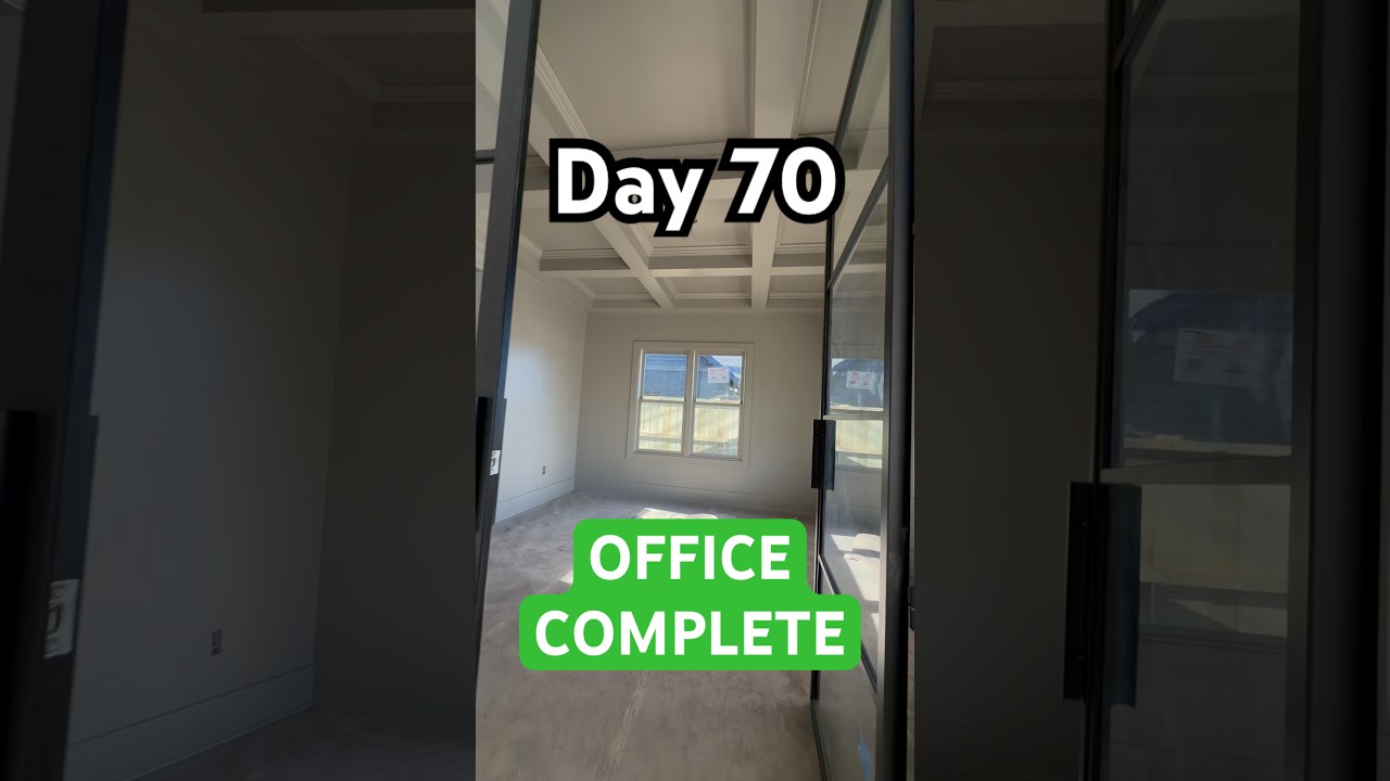 Office is officially finished •••#developer #builder #build #newconstruction #Nashville
