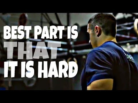 BEST PART IS THAT IT'S HARD (gym motivation) //by Ankit dhedhi