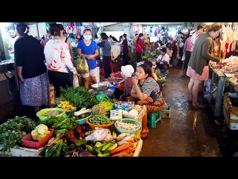 Street Food Tour - Trapeang Thloeung Morning Market In Phnom Penh