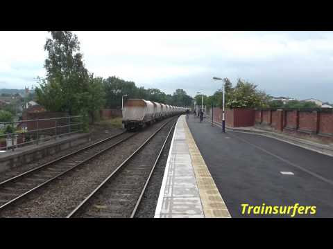 DB Class 66 No. 66238 on 6H43 Pendleton - Tunstead Sdgs @ Hyde Central on 26.06.15 - HD