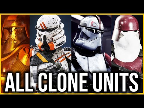 Every Clone Trooper Variant in Canon & Legends (29+ units)