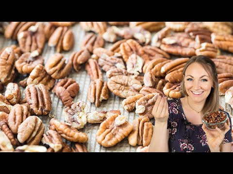 Toasted Pecans are Great for Snacking and Baking
