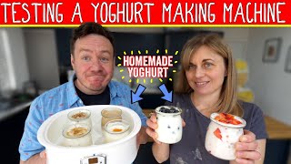 We tried a Homemade Yoghurt Maker