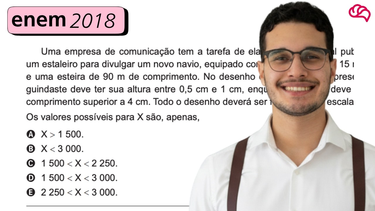 Resolução em Vídeo — Questão 169 ENEM 2018