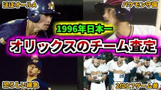 【プロ野球解説】1996年のオリックス日本一パワプロ能力。その当時の活躍も見ていこう！【イチロー】【田口】【ゆっくり解説】