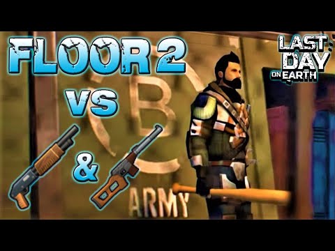 Floor 2 vs Shotgun & VSS Bunker Bravo - LDOE - Last Day On Earth