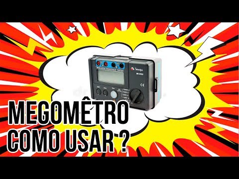 Como Usar o Megômetro CORRETAMENTE para medir Resistência de Isolação?