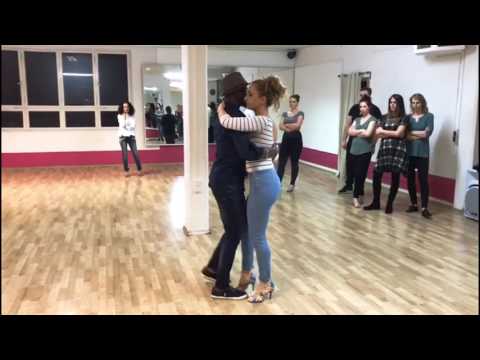 Kizomba Kurs Level 1 Demo Joany und Petroula