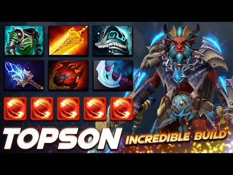 Topson Troll Warlord Incredible Build - Dota 2 Pro Gameplay [Watch & Learn]