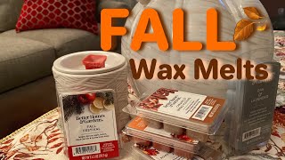 My FALL Scented Wax Melts haul!