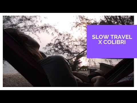 Travelling with a COLIBRI hammock: Lisa’s SLOW TRAVEL videobook
