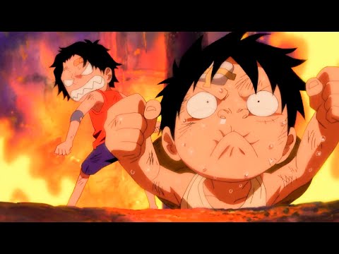 Ace Awakens Conqueror's Haki For The First Time To Save Luffy