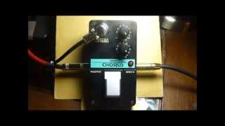Video thumbnail for Yamaha CH-01 Stereo Analog Chorus Guitar Effect Pedal Vibrato by Sharpie the Parrot