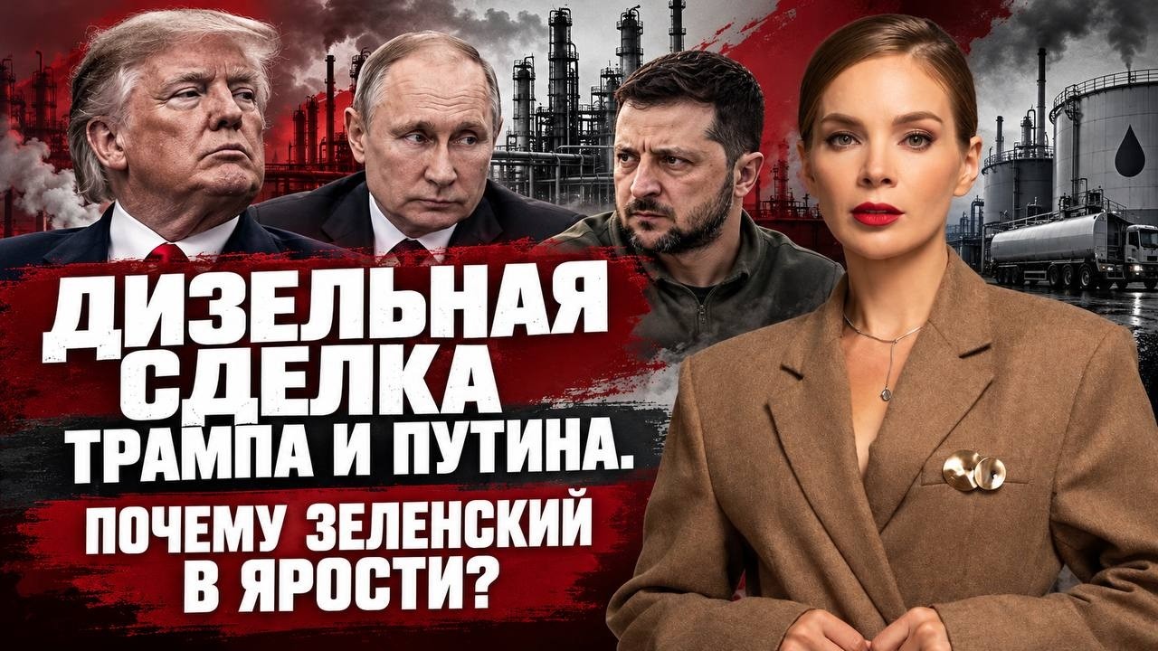 Дизельная сделка Трампа и Путина. Почему Зеленский в ярости?