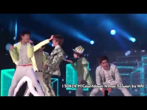 130424 M!Countdown 你好台灣 INFINITE Man In Love 성열 focus