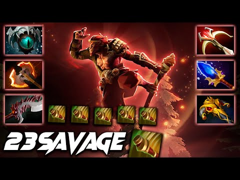 T1.23savage Monkey Mega King - Dota 2 Pro Gameplay [Watch & Learn]