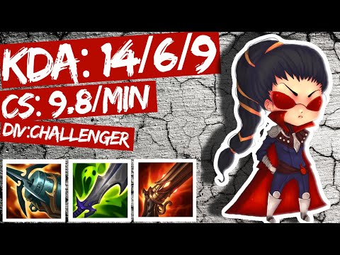 Vayne ADC vs Ezrael s11 (KDA: 14/6/9) FULL GAME - CHALLENGER REPLAY