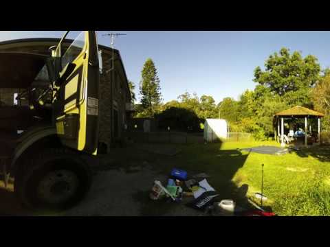 Unimog expedition vehicle, Winch switch and more soundproofing