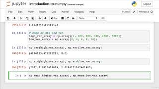 54 Standard Deviation and Variance | NumPy
